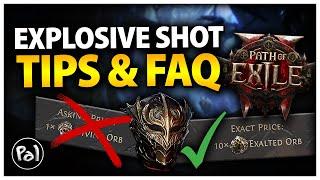 Everything you Need to Know about Explosive Shot | Path of Exile 2