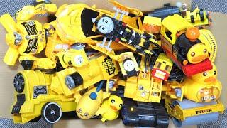 Thomas & Friends Yellow toys come out of the box RiChannel