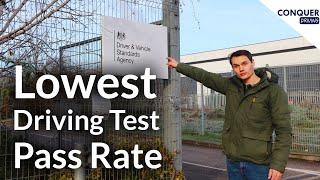 The Place with the Lowest Driving Test Pass Rate in Great Britain - I Drive a Test Route.