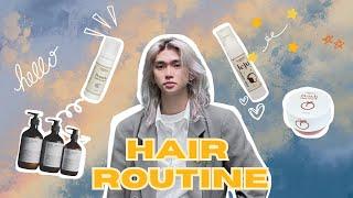 Chia sẻ Hair Routine hằng ngày - Cách mình dưỡng tóc | Daily Vlog