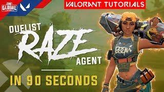 Valorant Raze Gameplay & Abilities