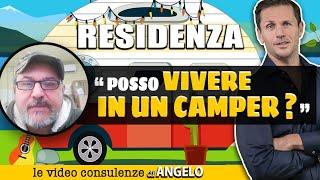 VIVERE IN CAMPER: residenza senza fissa dimora | Avv. Angelo Greco