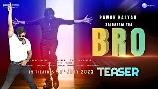 PKSDT BRO First Look Teaser | Pawan kalyan | SaidaRam Tej | Trivikram | Samuthirakani | Thaman
