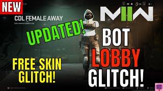 (NEW) BROKEN BOT LOBBY GLITCH! (FASTER SKINS/CAMO/BLUEPRINT!) MODERN WARFARE 2 GLITCHES