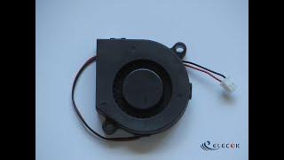 Y.S.TECH BD125015MB 12V 0.125A 2wires Cooling Fan