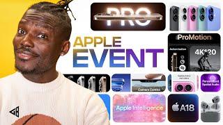 Apple Event 2024 Reactions Live: Apple Watch Series 10, iPhone 16 Series, AirPods