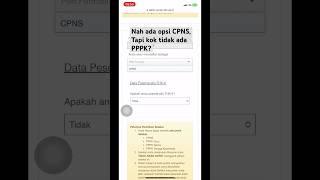 Pilih formasi CPNS 2024, PPPK?