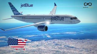 [4K] Infinite Flight | Boston (BOS) - Miami (MIA) | JetBlue | Airbus A220-300