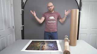 Mailing Large Photographic Prints in Tubes: My Technique