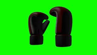 4K Green Screen Free - BOXING GLOVES