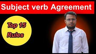 Subject Verb Agreement  For University Admission Test