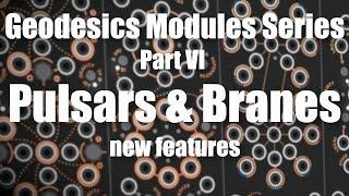 Geodesics Modules Series part 6 - Updates