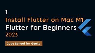 Install Flutter on M1 Mac with VSCode 2023. Hello World App. How to install Flutter on Mac.