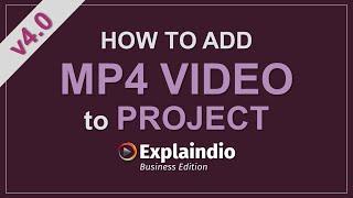 How to Add MP4 Video to Project