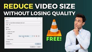 How To Reduce any video size to lower without Losing the Quality (FREE way)