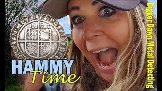 Digger Dawn  - WOW Hammered Silver 1573 metal detecting with ACE 400i #19