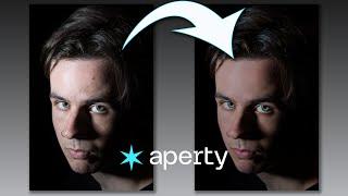 Editing a Dude's Portrait in Aperty