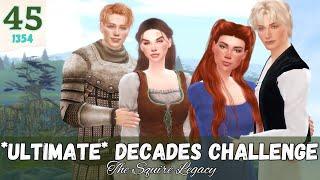 MEDIEVAL WEDDING CELEBRATION (1354) | Sims 4 Movie | Ultimate Decades Challenge | 45