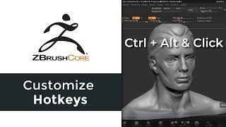 ZBrushCore: Customizing Hotkeys #AskZbrush