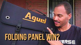 Aguei 120W Solar Panel | First Impressions & Hazy Output Test