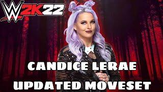 WWE 2K22 | Candice LeRae Updated Moveset