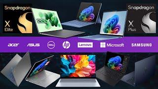 ALL 12 Snapdragon X Elite / Plus Laptops Ranked & Compared