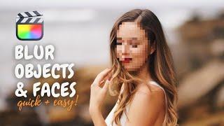 How To EASILY Blur Faces & Objects in Final Cut Pro (2024)