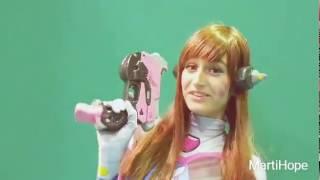 DVA Overwatch Cosplay ~ NERF THIS