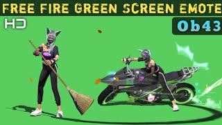 Free Fire Ob43 Green Screen Emote | FF Green Screen Video | No Copyright issue  @No_Rules_YT_