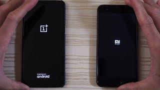 OnePlus 5T Oreo vs Xiaomi Mi6 MIUI 9 - Speed Test!
