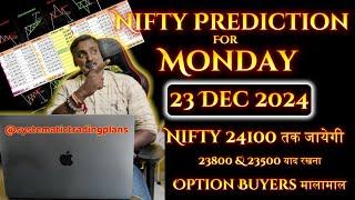 Nifty Prediction For Monday | Nifty Analysis For Monday | Nifty 23500 & 23800 क्यु Important है