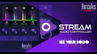 STREAM by Hercules | SEE YOUR SOUND! | Stop worrying about audio settings and focus on your viewers