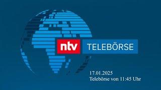 n-tv Telebörse Torsten Dennin 17.01.2025