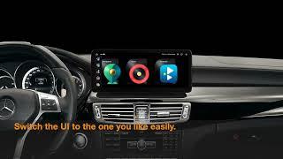 [QLM2240M12CLS] 12.3" Mercedes-Benz Octacore Android Car Stereo with 1920x720 IPS Laminated Screen