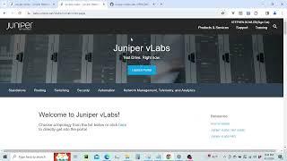 Juniper vLabs Lab 1 (Introduction into Juniper vLabs)