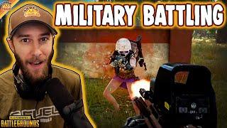 Wild Battles at Military ft. Halifax, HollywoodBob, & Swagger - chocoTaco PUBG Erangel Gameplay