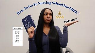 NURSING SCHOOL FOR FREE!?! | How to get a FULL-RIDE scholarship to nursing school!