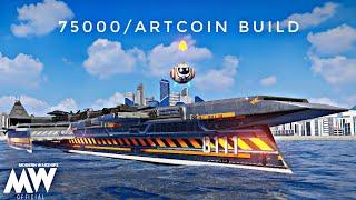 75000/ArtcoinMost expensive build - with Roks Ghost Commander gameplay - Modern Warships