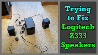 Trying to Fix My Logitech Z333 2.1 Speakers (One Speaker is louder Than the Other)