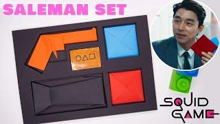 ORIGAMI SALEMAN SET - SQUIDGAME - NO CUT | DDAKJI | Card |  Tie | Weapon