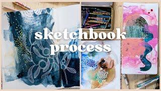 How to Build Up Mixed Media Layers in Your Sketchbook (Tour + Demo)