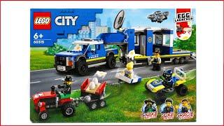 LEGO CITY 60315 Police Mobile Command Truck Speed Build