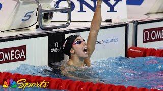 Regan Smith SMASHES 50m Backstroke world record at short course Worlds | NBC Sports