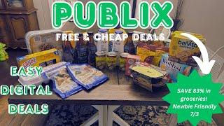 PUBLIX FREE & CHEAP DEALS 7/3-7/9 #publixdeals #howtocoupon #publixhaul