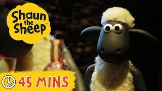 Pt.7  45 MINS of Best Bits of Shaun the Sheep  Seasons 1-5