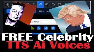 How to Create Celebrity Text-To-Speech - FREE Celeb Ai Voices Tool Online