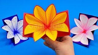 3D Flower Pop-uo Card for any Holiday