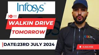 Infosys Mega Walkin Drive 2024 | Freshers Are Eligible | 5 Days Working Model