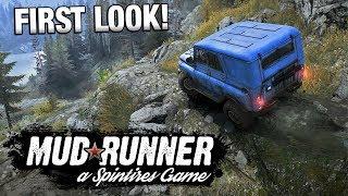 SPINTIRES MUDRUNNER | First Look Gameplay [Sponsored]