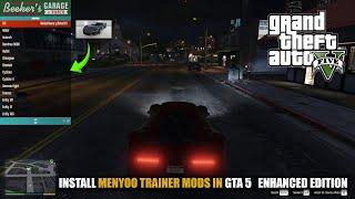 HOW TO INSTALL MENYOO TRAINER MODS IN GTA 5 ENHANCED EDITION